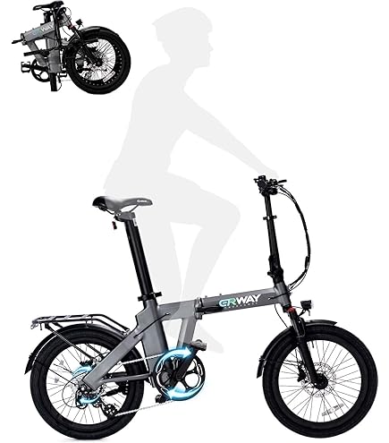 Amazon | endragway 電動自転車 折りたたみ 電動アシスト自転車